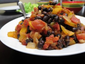 Black Bean and Peppers Taco Filling