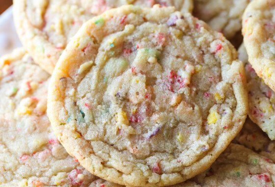 Fruity Pebbles Sugar Cookies