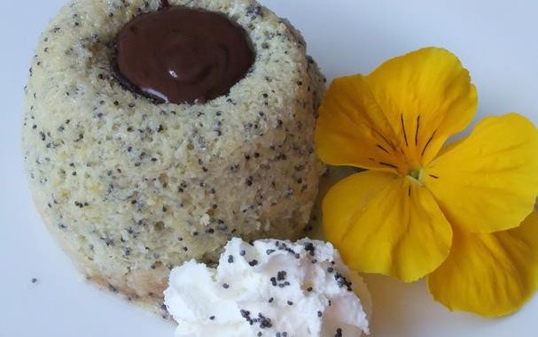 warm-lemon-poppy-seed-cake-with-chocolate-ganache-center.jpg Warm Lemon Poppy Seed Cake With Chocolate Ganache Center