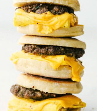 English Muffin Breakfast Sandwiches