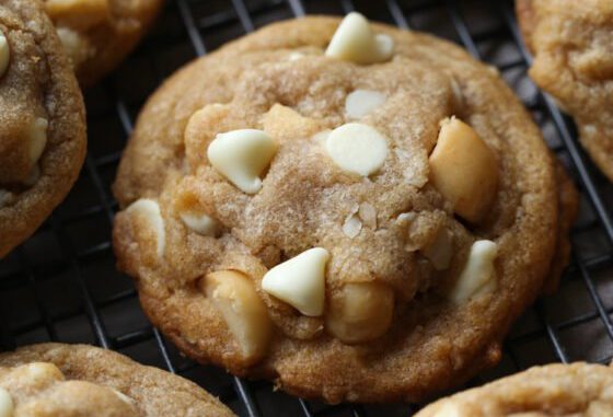 White Chocolate Macadamia Nut Cookies