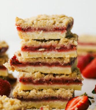 Strawberry Streusel Bars