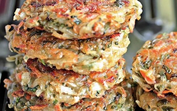 homemade-hashbrowns-with-spinach-and-carrots.jpg HomeMade Hashbrowns with Spinach and Carrots