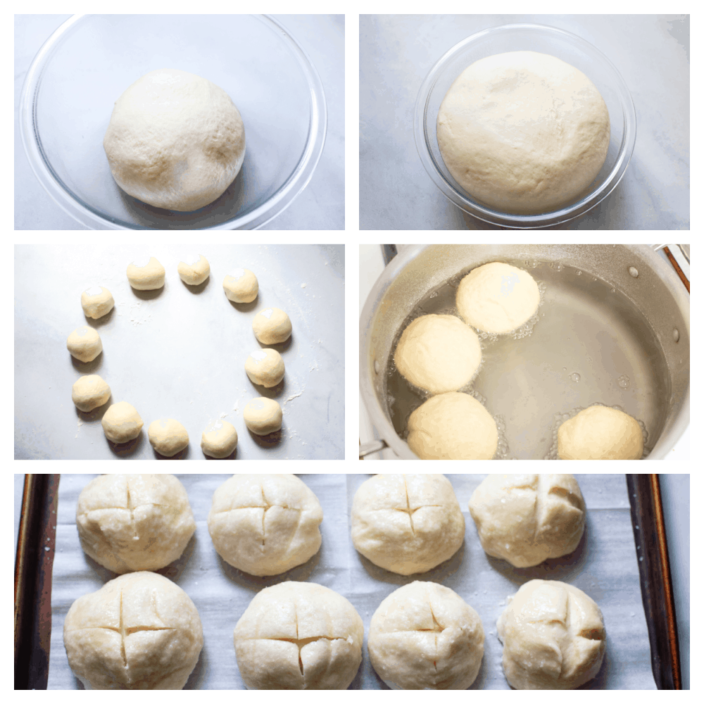 With a soft, tender inside and outside that has that cooked-to-perfection, pretzel texture we all love, these Pretzel Rolls are an instant favorite! Upgrade dinnertime with this irresistible side! The process of making pretzel rolls, step by step.