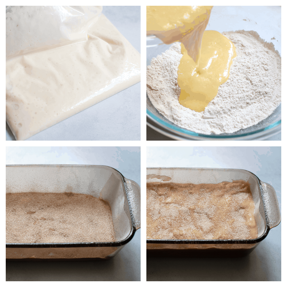 Amish Friendship Bread is the gift that keeps on giving! This simple starter yields sweet, delicious bread every time! The process of making amish friendship bread.