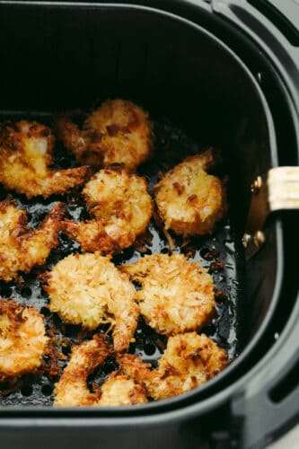 Coconut shrimp are insanely delicious! One of the best appetizers out there, these mouthwatering air fried coconut shrimp are crispy, lightweight and completely delightful! This appetizer is one that is sure to have your guests coming back for more! Shrimp in the air fryer.