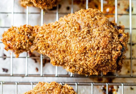Oven Fried Chicken (Air Fryer Fried Chicken)
