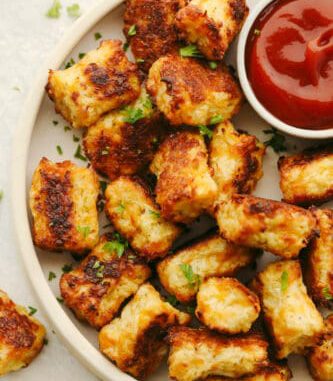 Amazingly Delicious Cauliflower Tots