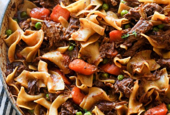The Best Beef and Noodles