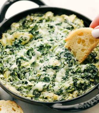 Hot Spinach Artichoke Dip