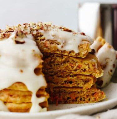 Carrot Cake Pancakes