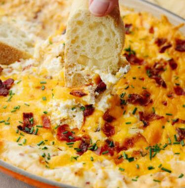 Baked Bacon Dip