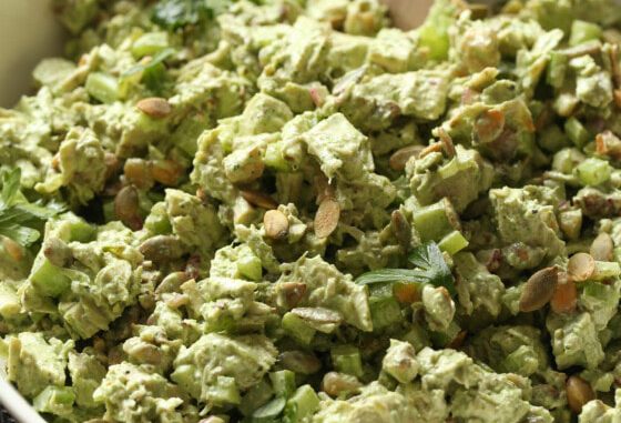 Green Goddess Chicken Salad