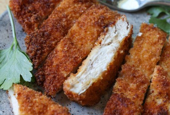 Crispy Chicken Cutlets